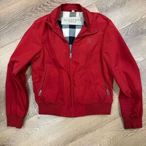 Burberry Brit Bradford Bomber - Red Jacket